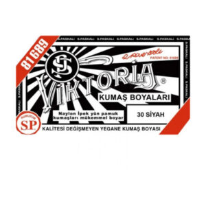 viktoria kumaş boyası siyah 10 gR