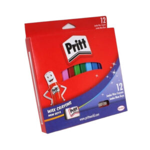 Pritt Silinebilir Jumbo Üçgen Mum Boya 12'li
