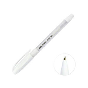 Pensan Neon Jel Kalem Beyaz (1 mm)