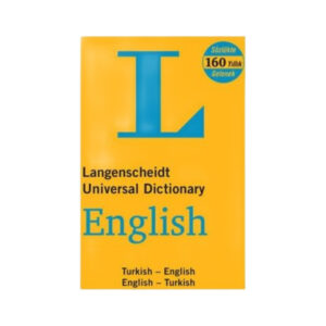 Langenscheidt’s Universal Dictionary English Turkish
