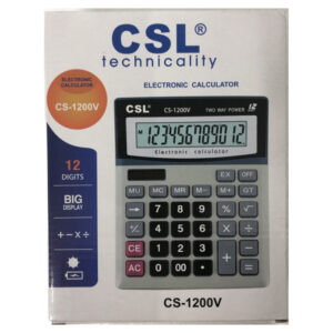 Hesap Makinesi Güneş Enerjili Metal Büyük Boy