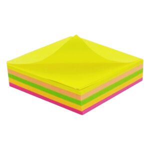InterPonte Yapışkanlı 5 Renk Not Kağıdı 75 x 75 mm 200 Yaprak