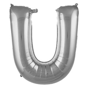 İkm Balon Silver U Harfi Folyo Balon 76 cm