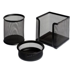 Hdm Metal Ofis Set Siyah 3`lü