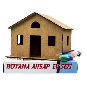 Emin İş Eğitimi Ahşap Klasik Ev Boyama Seti