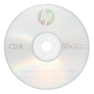 Hp 52X Inkjet Printable 700MB 80Min CD-R Adet