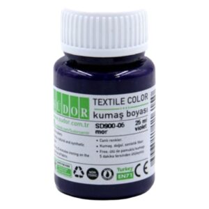 Südor Textile Color Mor Kumaş Boyası 25 ml