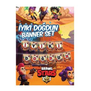 Oben Parti Brawl Stars İyi Ki Doğdun Banner