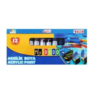 Akrilik Boya Tüp 12x9 ml Südor