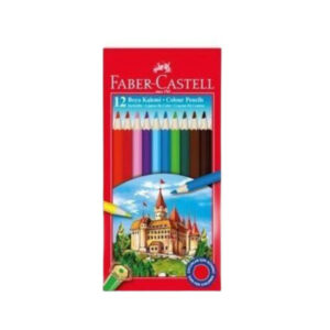 Faber Castell Kuru Boya Kalemi 12'li