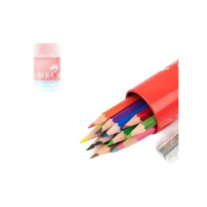 Faber Castell Kuru Boya 12 Renk Metal Tüpte