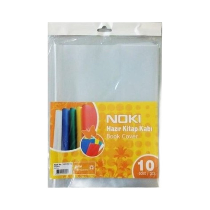 Noki Kitap Kabı Şeffaf 10'lu