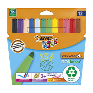 Bic Kids Jumbo Keçeli Boya Kalemi 12 Renk
