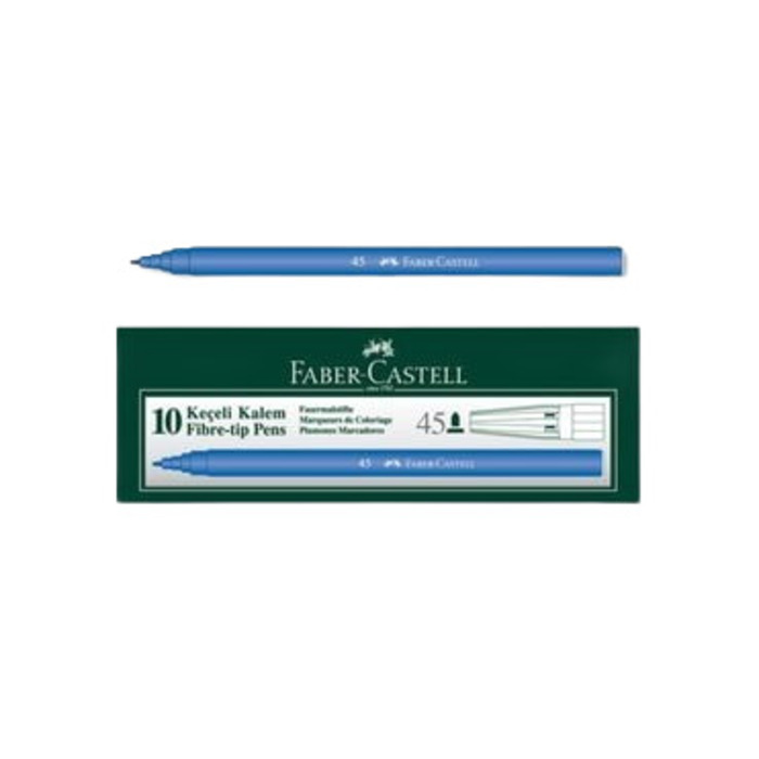 Faber-castell Mavi Keçe Uçlu Kalem