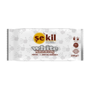 Şekil Kil Seramik Hamuru Beyaz 250 Gr