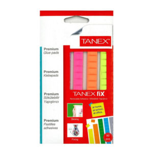 Tanex Fix Çok Renkli Sakız Yapıştırıcı 80'li