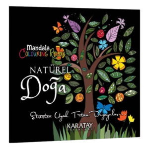 Karatay Yayınları Mandala Boyama Kitabı Naturel Doğa