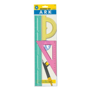 Ark Kırılmaz Çizim Cetvel Set Esnek 4 Parça
