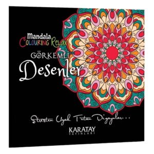 Karatay Yayınları Mandala Boyama Kitabı Görkemli Desenler