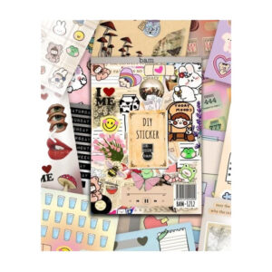 Bam Hediyelik My Dıy Sticker Kitabı 17x24 Cm 16 Sayfa