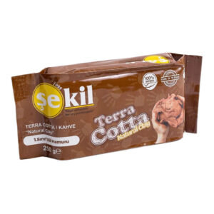Şekil Kil Hamuru Kahve 250 Gr