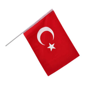 Vatan Bayrak Bez Bayrak Sopalı 30x45 Vt226