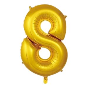 İkm İkm Balon 8 Rakamı Altın 76 cm