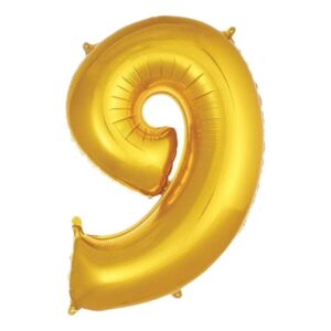 İkm İkm Balon 9 Rakamı Altın 76 cm