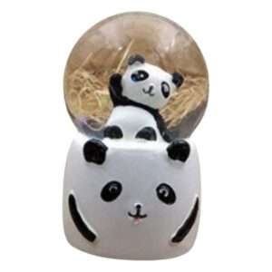 And Ych Minik Boy Panda Işıklı Kar Küresi