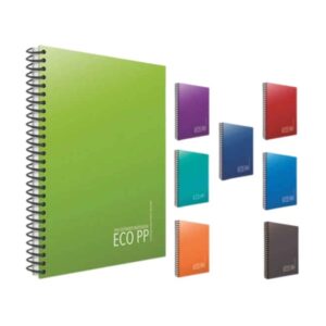 Gıpta Defter Eko A4 Spiralli Pp Kapak Kareli 80 Yaprak