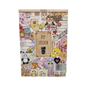 Yerli Bam 4001 My Dıy Sticker Kitabı 16 Sayfa