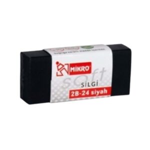 Mikro Siyah Soft Silgi 2b 24