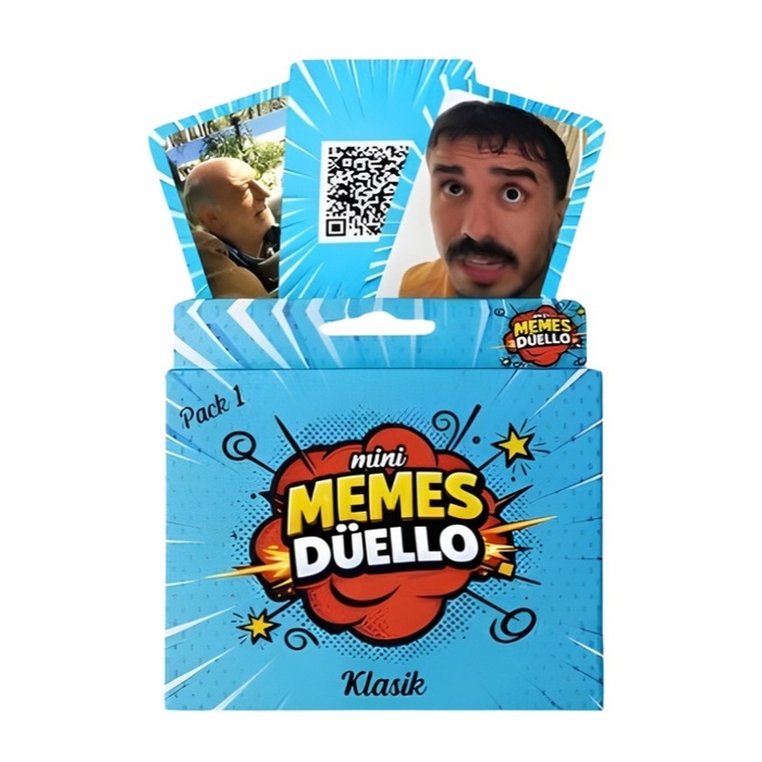 Yerli Mini Memes Düello Kart Oyunu