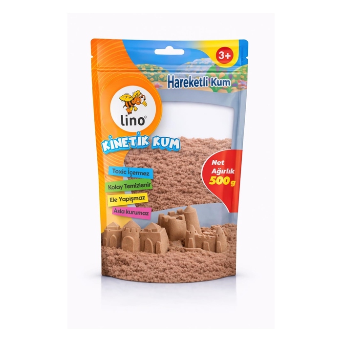 Lino Kinetik Kum Natural 500 Gr