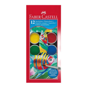 Faber Castell Suluboya 12 Renk Büyük Boy