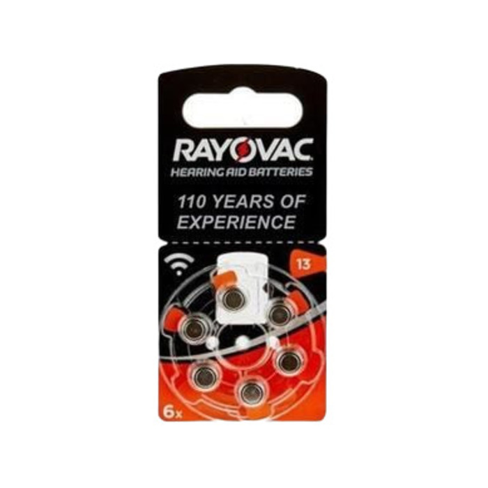Rayovac 13 Numara Turuncu Işitme Cihazı Pili 6'lı Paket Pr70