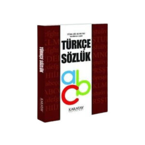 Karatay Yayınları Karton Kapaklı Türkçe Sözlük