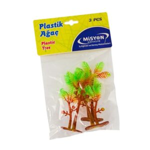 Misyon Misyon Plastik Ağaç 3 Lü