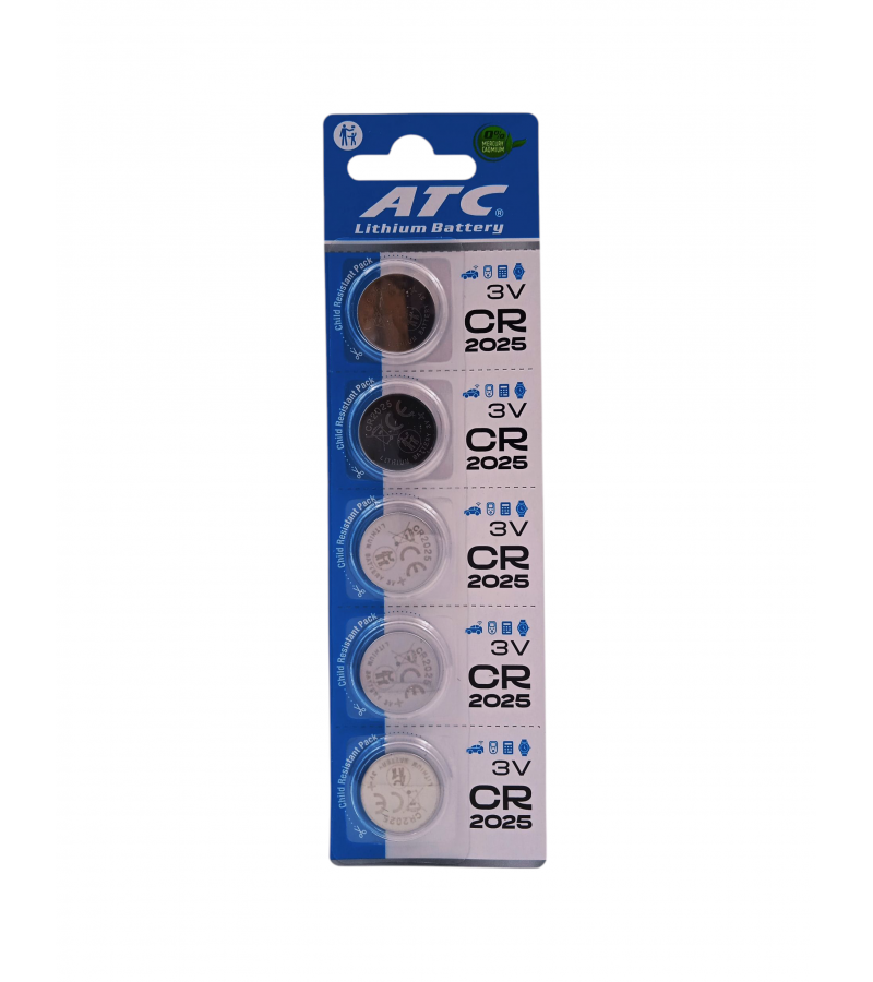 Atc 2025 Düğme Pil