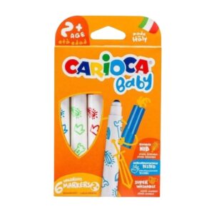 Carıoca Baby Jumbo Keçeli Kalem 6 Renk