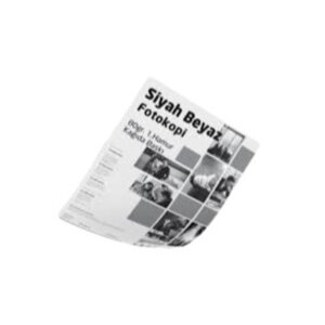 Yerli Siyah Beyaz A4 Fotokopi