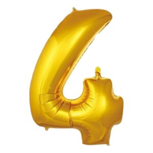 İkm Balon 4 Rakamı Altın 76 cm