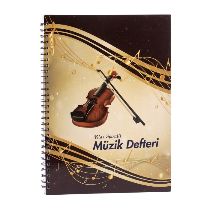 Klas Spiralli Müzik Defteri 32 Yaprak